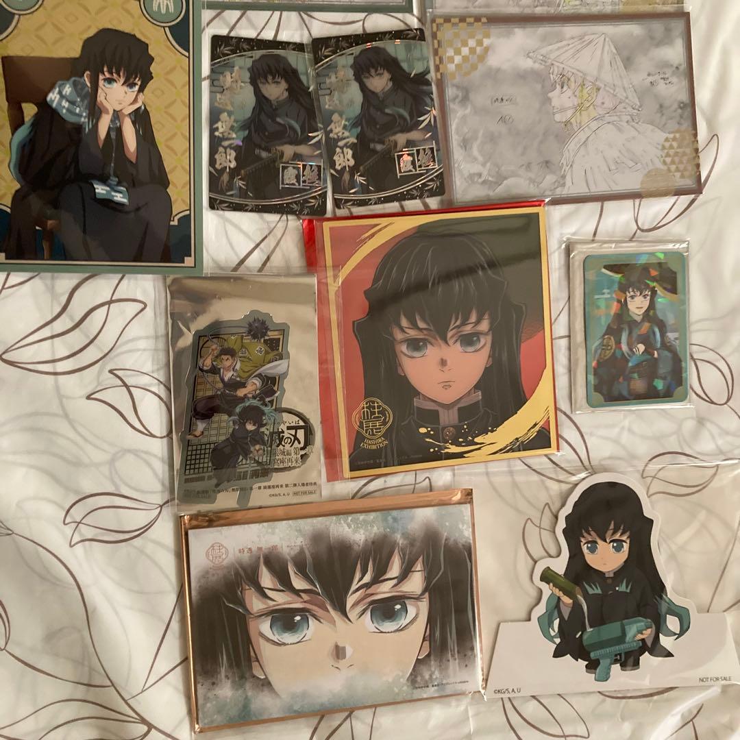 鬼滅の刃 鬼滅祭 AGF 柱展 クリア色紙 ポストカード キャンバスカード
