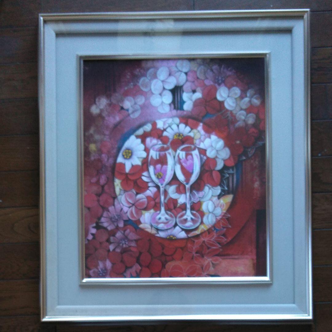 日本画(27)　ワイングラス