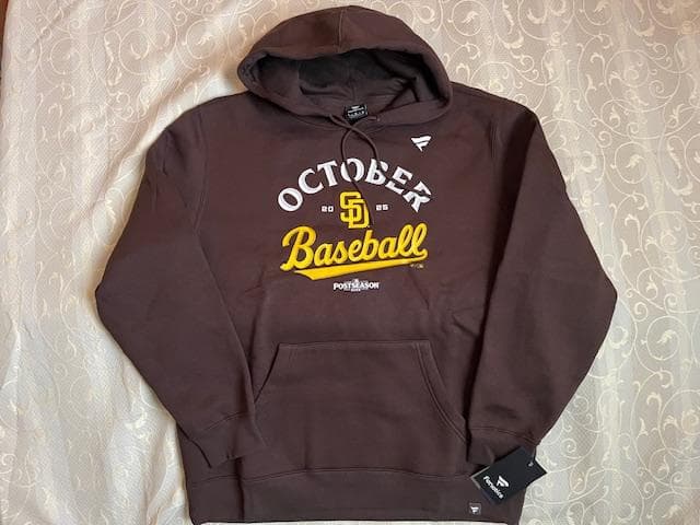 ダルビッシュYuパドレス2025ポストシーズンロッカーROOM選手使用フーディL