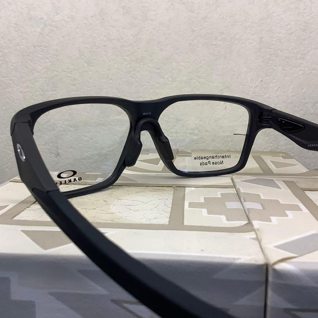 【12色から選べる】オークリーVERSAFUSE×RARTS偏光レンズ　艶消黒