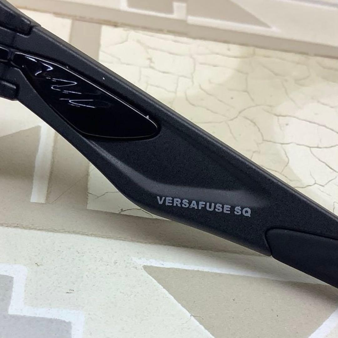 【12色から選べる】オークリーVERSAFUSE×RARTS偏光レンズ　艶消黒