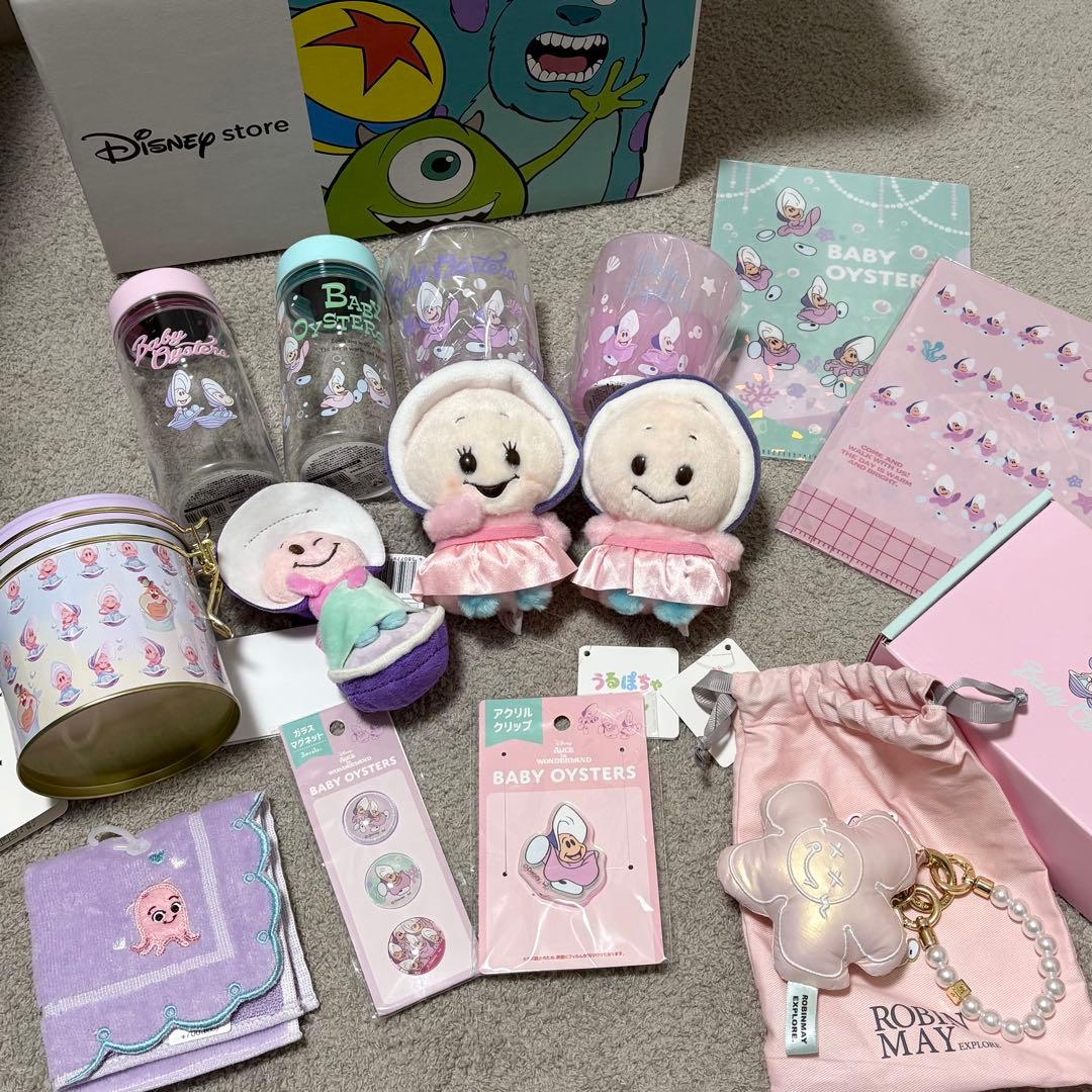 ヤングオイスター　ヘビーオイスター　ディズニー　グッズ　セット　うるぽちゃちゃん