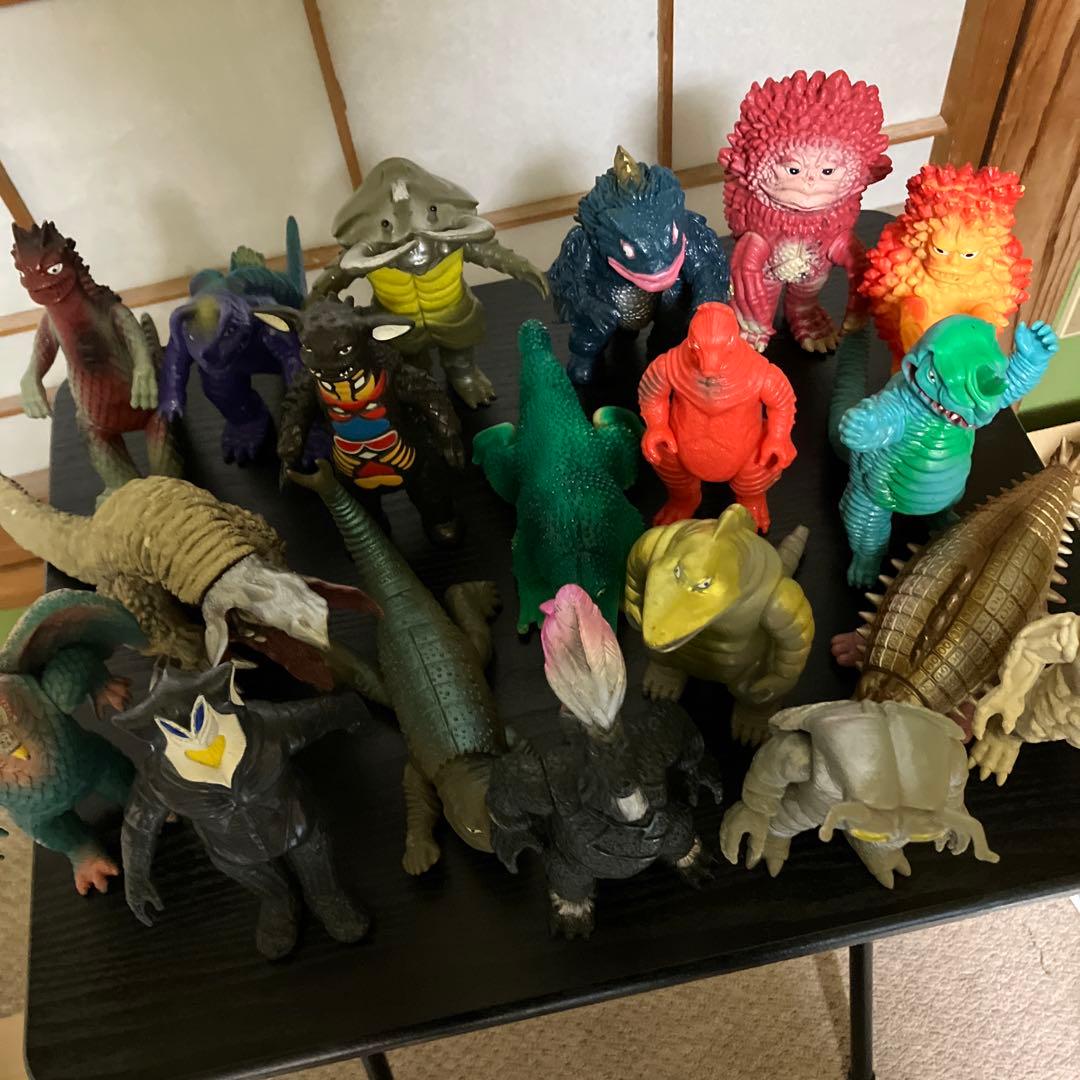 初代 ウルトラマン　怪獣ソフビ　まとめ売り