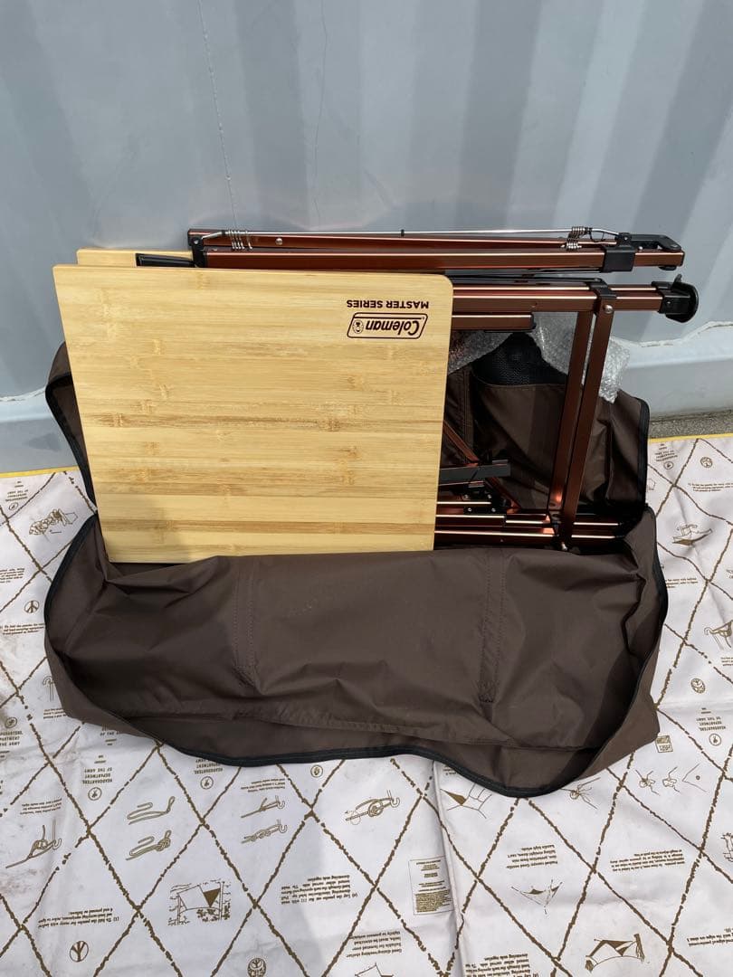 【新品　未使用】コールマン コンフォートマスター ワンタッチ キッチンテーブル