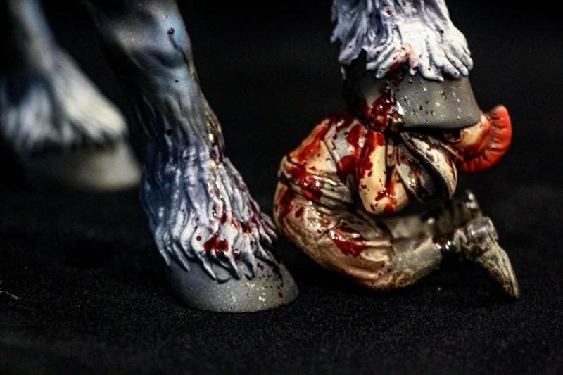 北斗の拳 wf2024w 黒王号&ラオウ レジンキャスト 塗装済み完成品