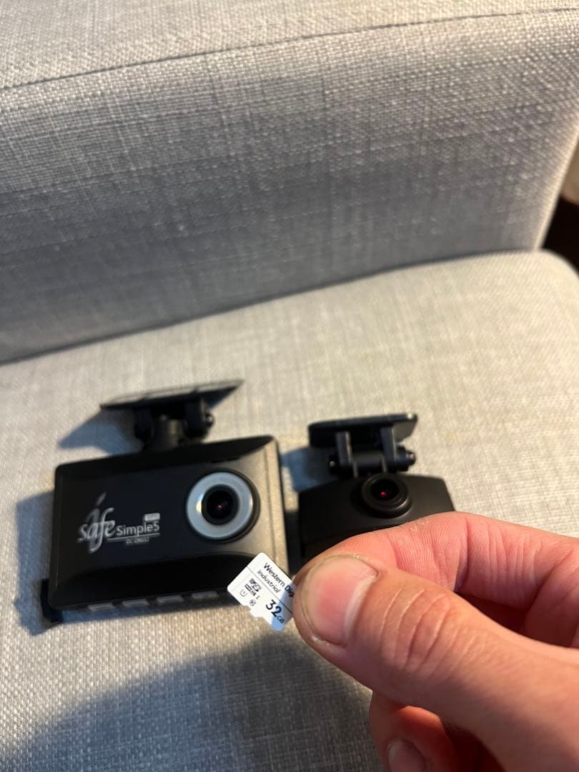 コムテック デンソー ドライブレコーダー i-safesimple6前後2カメラ