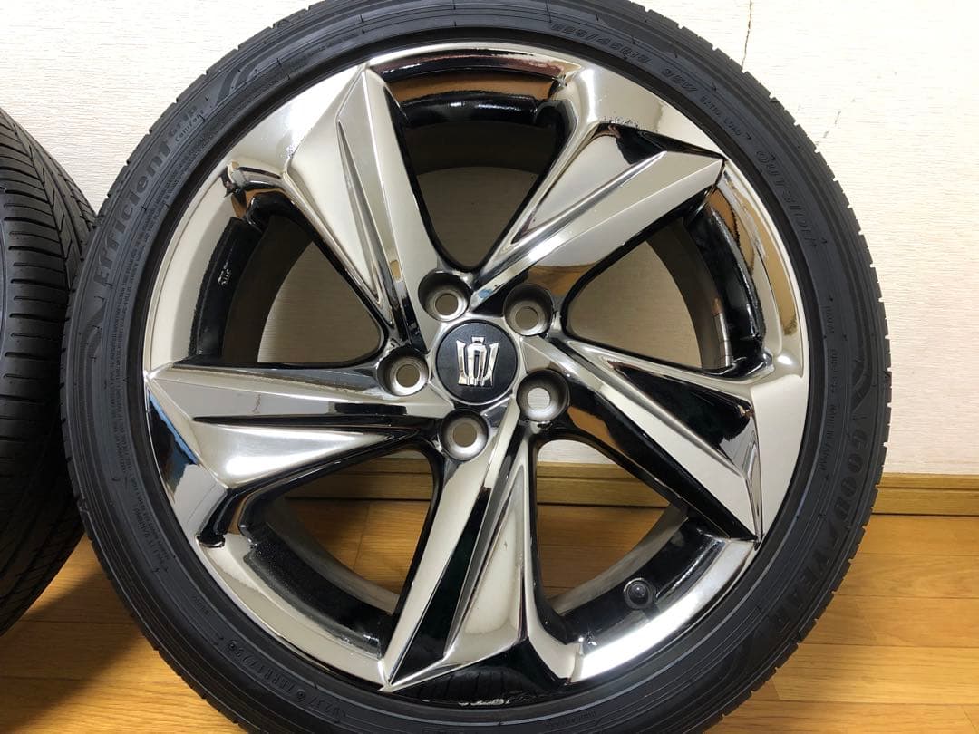 220系 クラウンRS 純正ホイール 18インチ スパッタリング