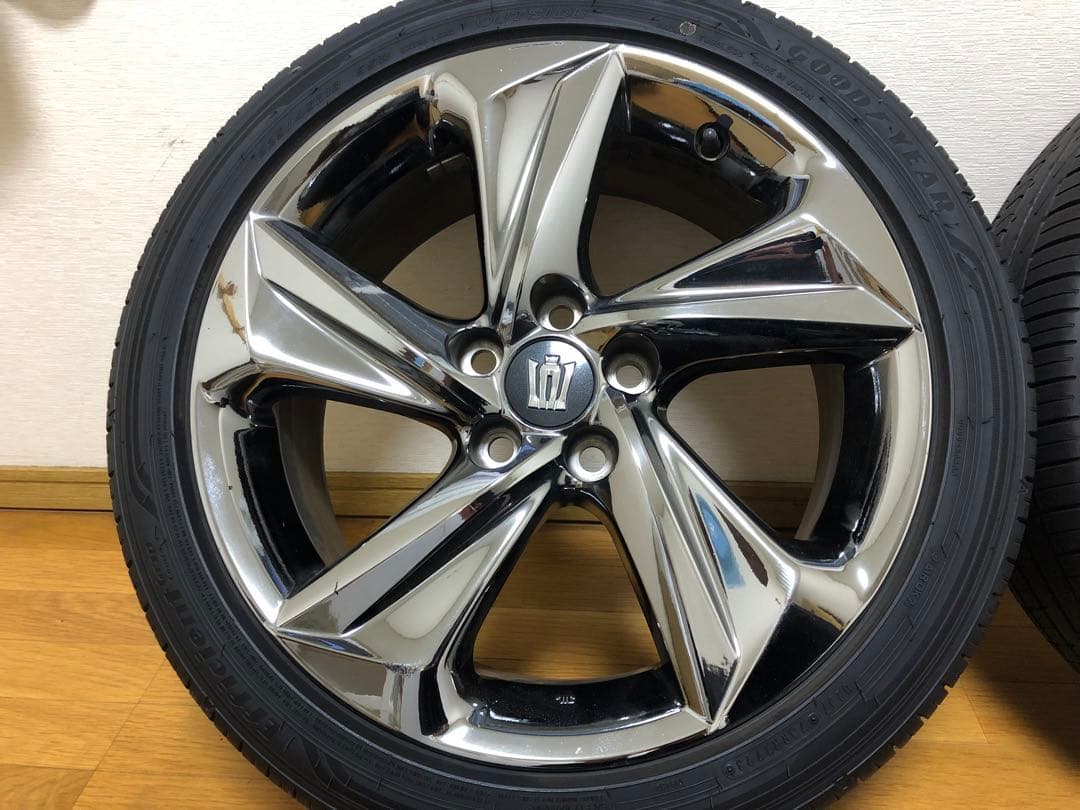 220系 クラウンRS 純正ホイール 18インチ スパッタリング