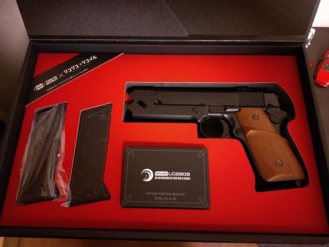 千束の銃 リコリスリコイル 東京マルイ（ちさとの銃）開封品。エアガン