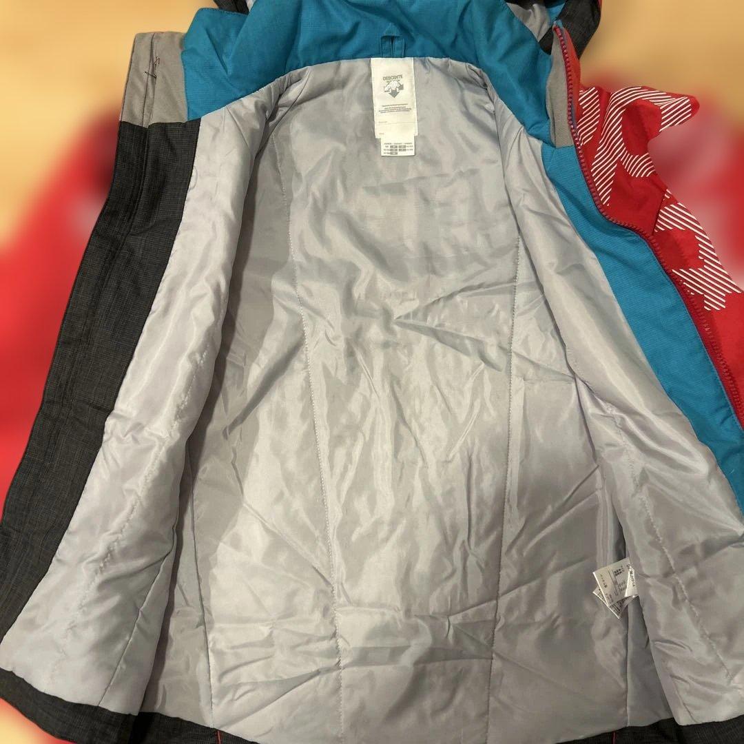 デサント　スキーウェア　上下セット　150 DESCENTE セットアップ