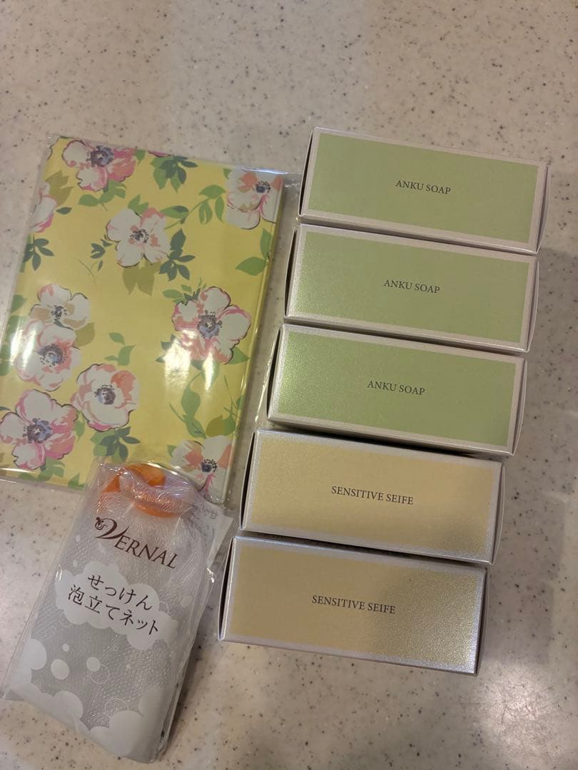 VERNAL アンクソープ90g3個センシティブザイフ90g2個セット