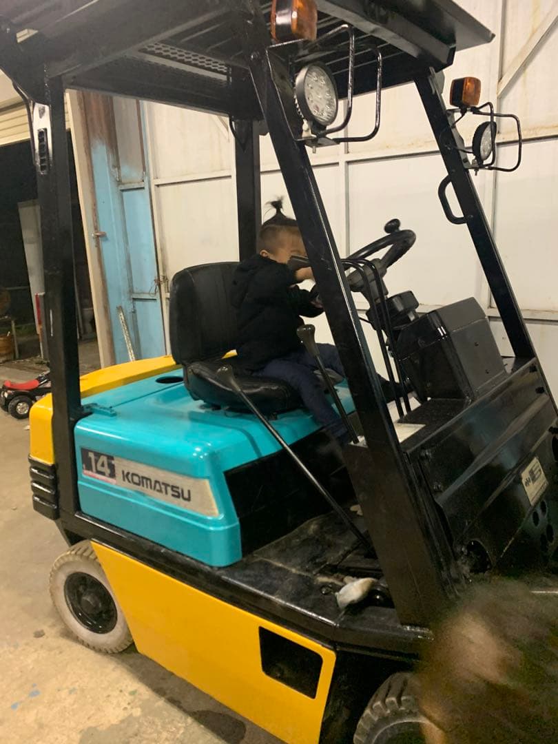 コマツ フォークリフト ガソリン車 1.4t 現状渡し