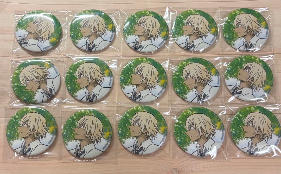 名探偵コナン 降谷零 安室透 缶バッジ サマータイム トムス