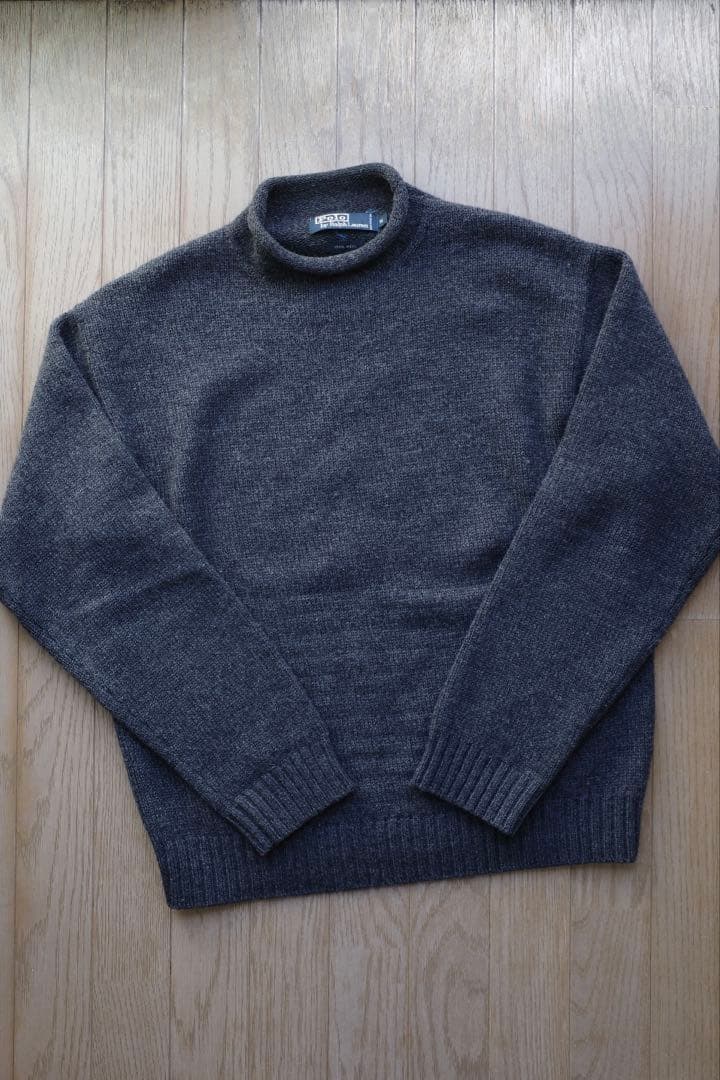 Polo Ralph 90s ロールネック ウールニット