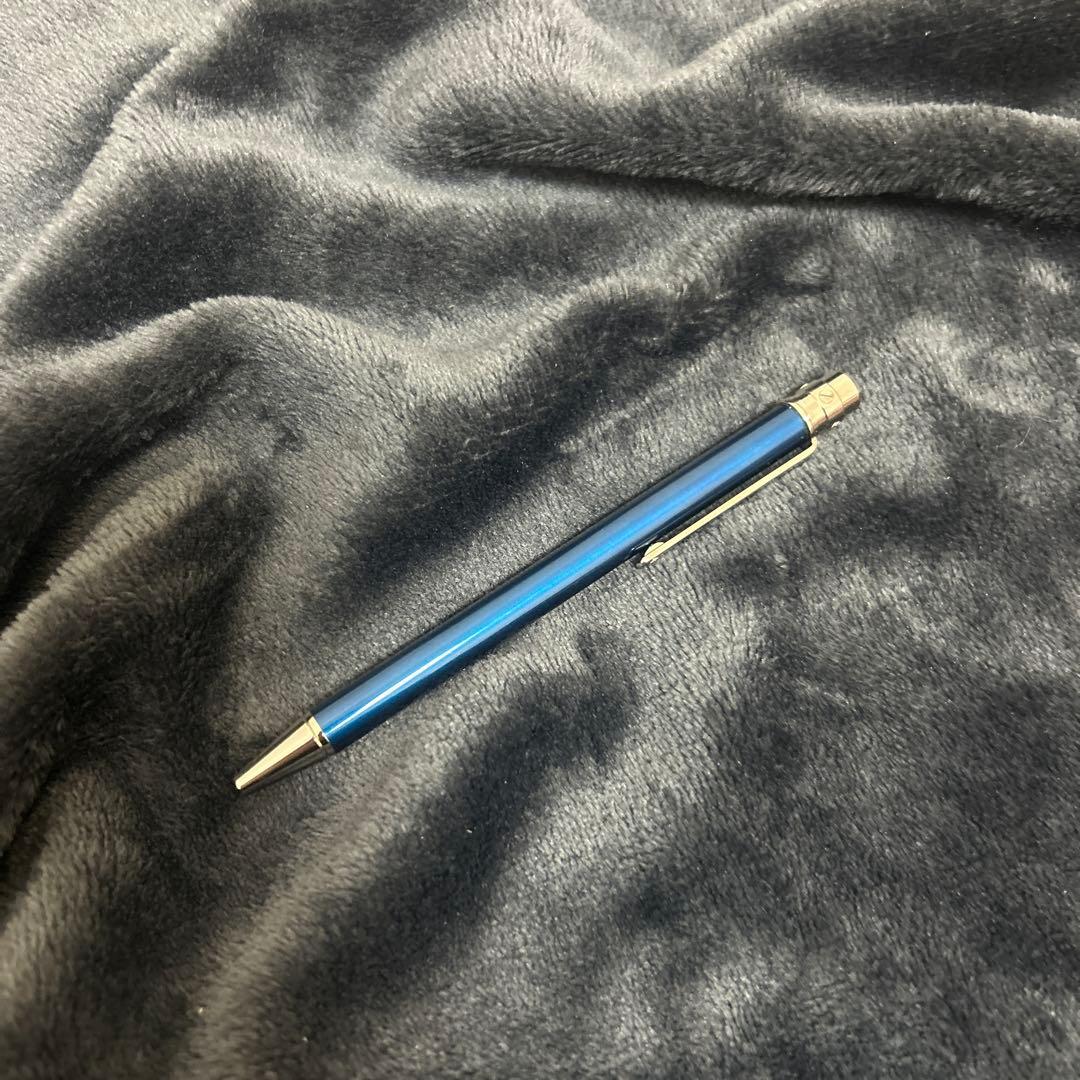 CARTIER カルティエ サントスドゥカルティエ ボールペン 青