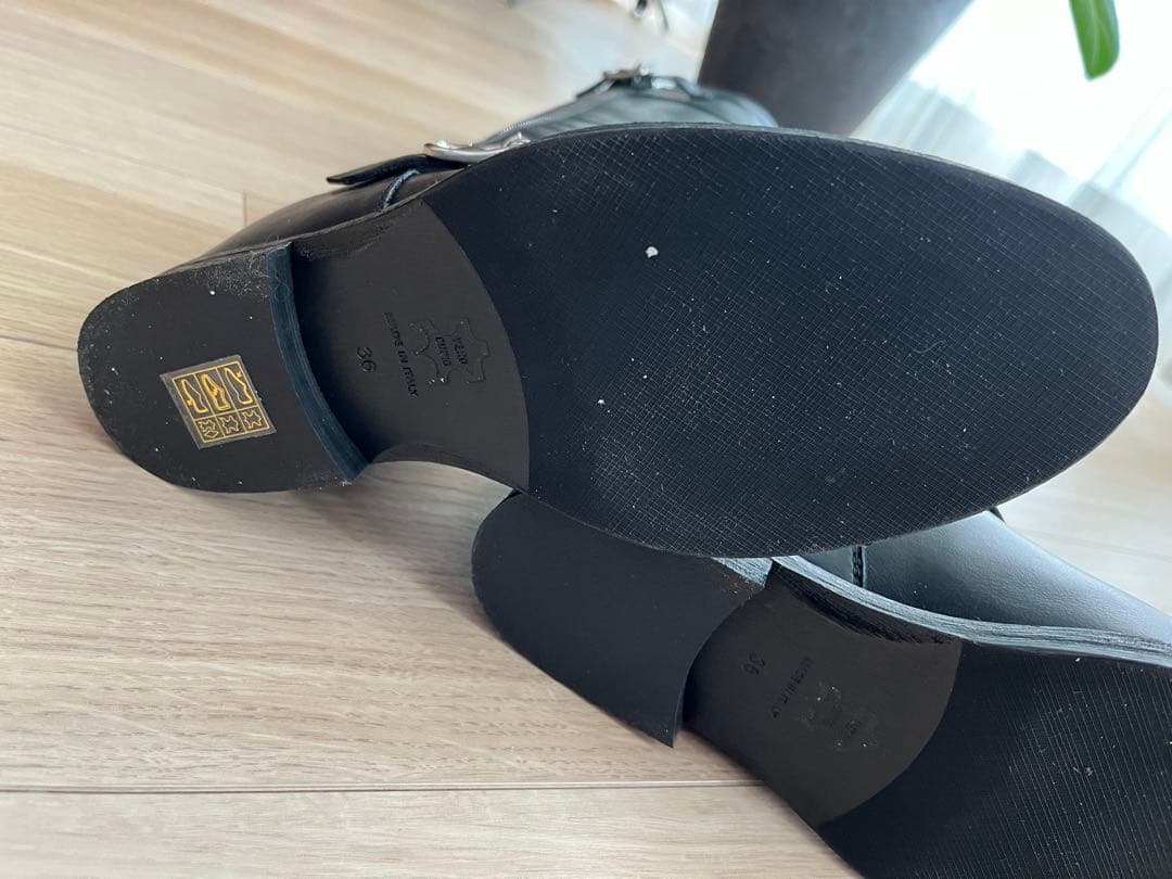 via roma 15 ロングブーツ