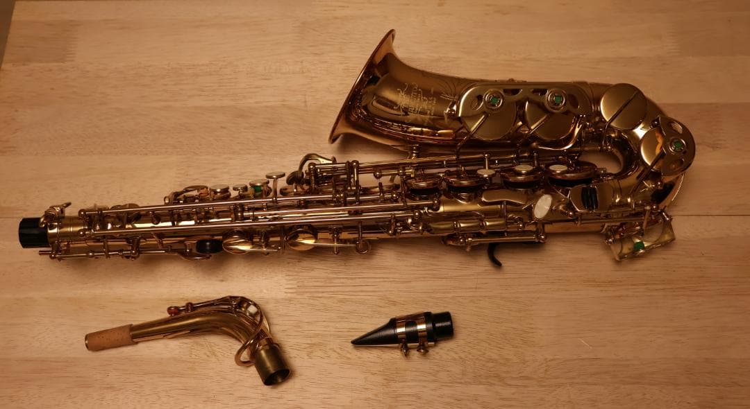 アルトサックス　下倉楽器　MARCATO　AL-500(?)　1995年