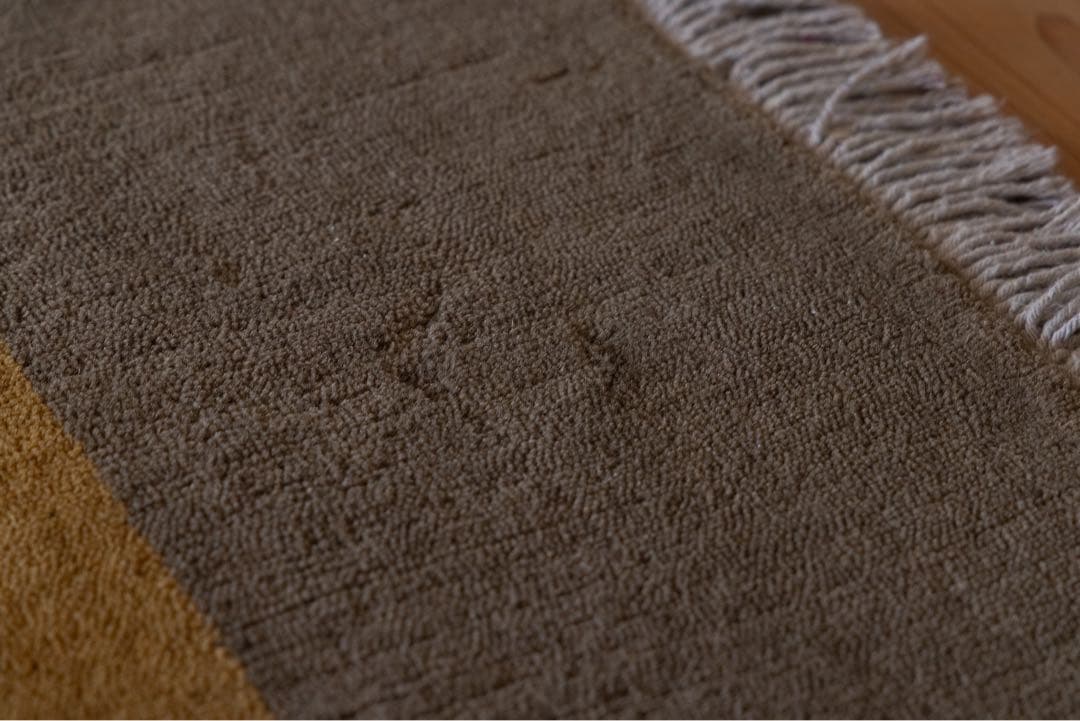 ギャッベ 150×200 a.depecheオリジナル ウール ラグ