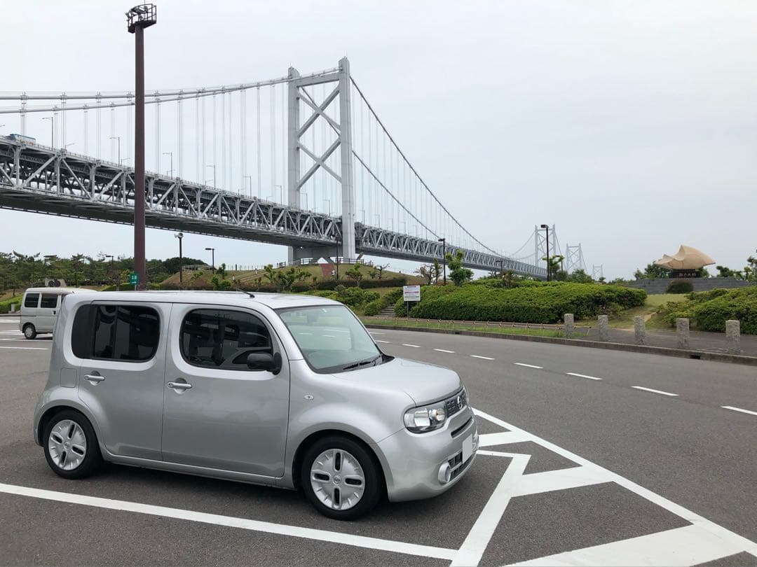 日産 キューブ Z12 Tanabe BZ11NK NF210 ローダウンサス