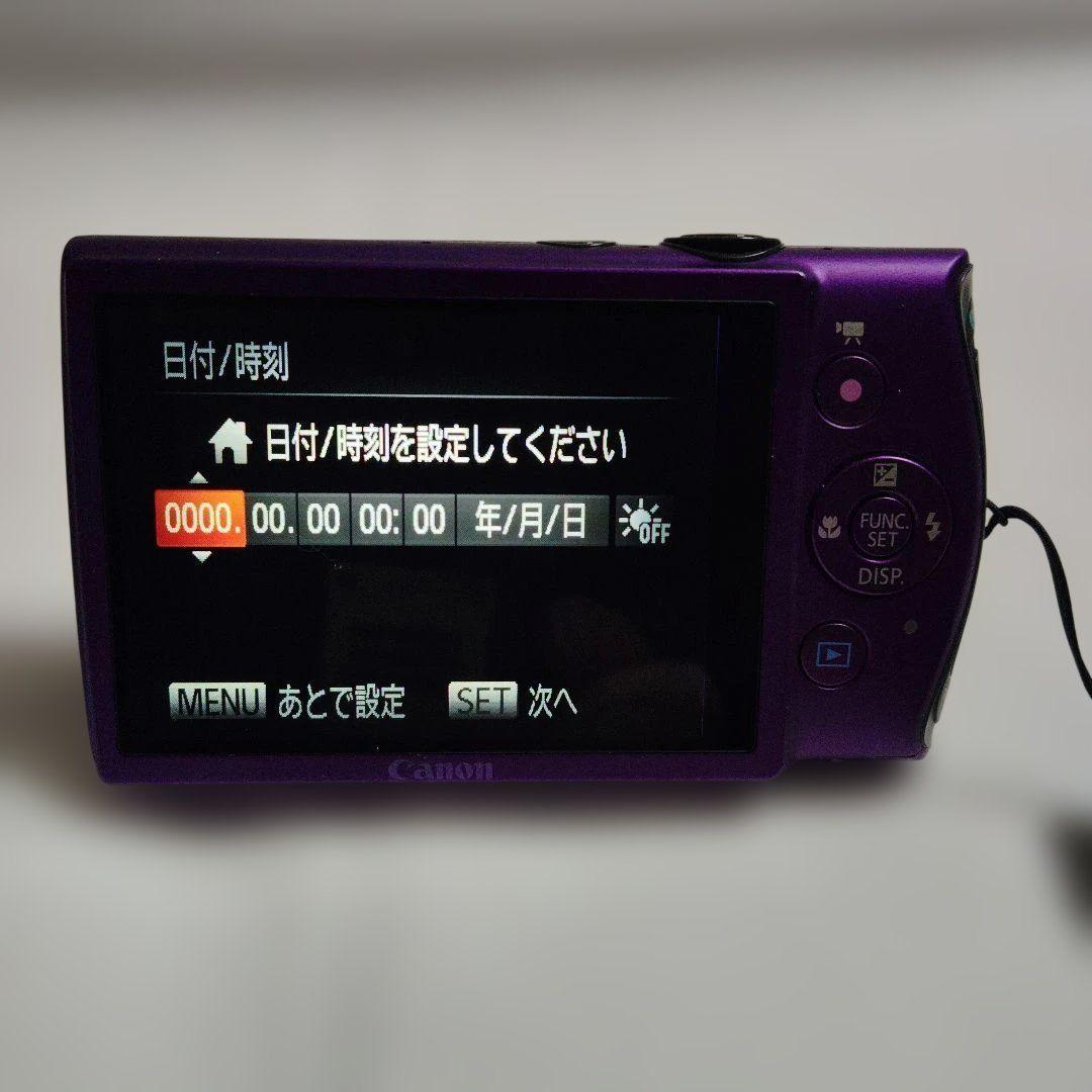 Canon IXY 600F コンデジ パープル