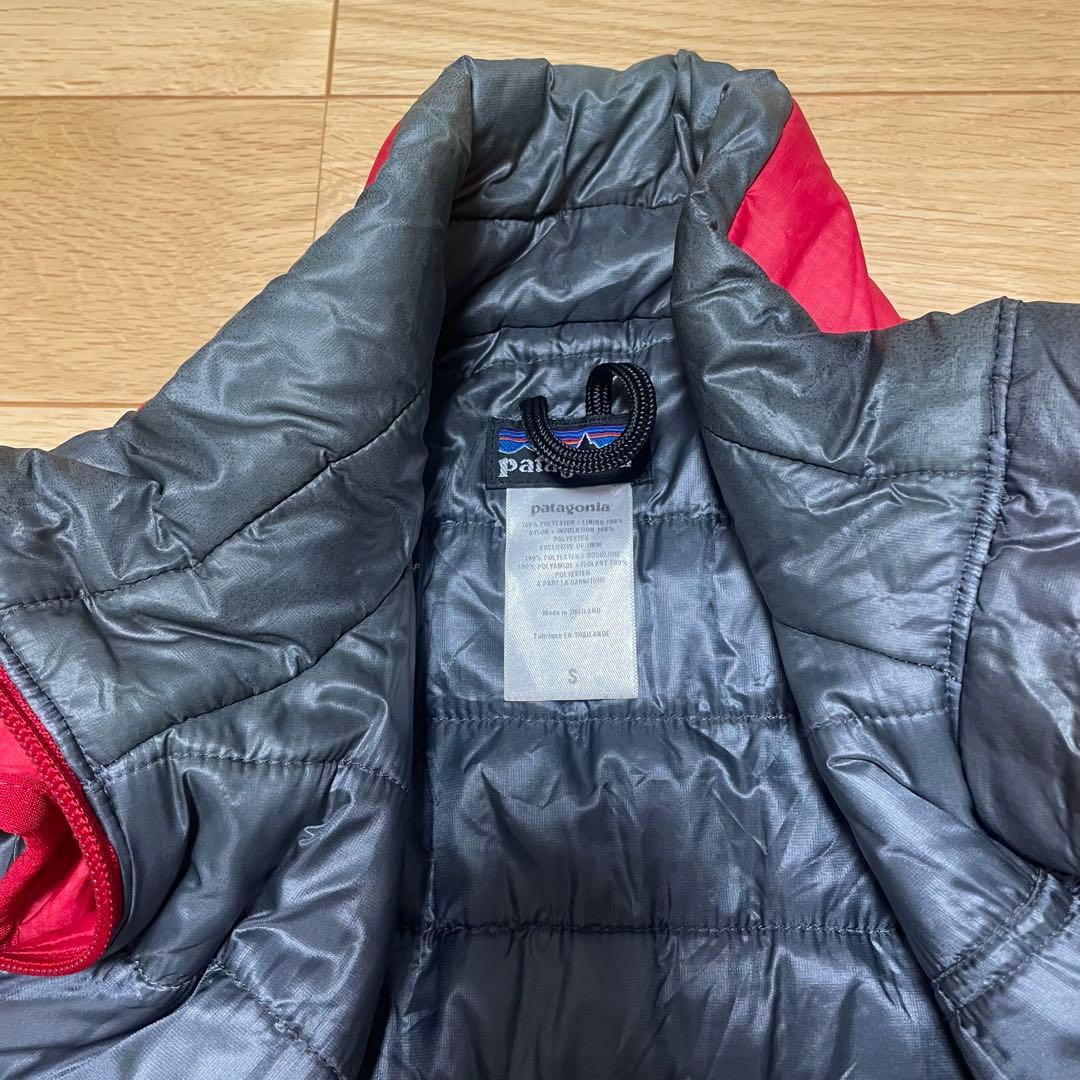 Patagonia パフボールベスト レッド