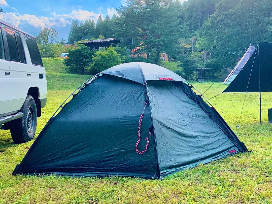 【美品】HILLEBERG スタイカ(濃いグリーン) 純正フットプリント付き