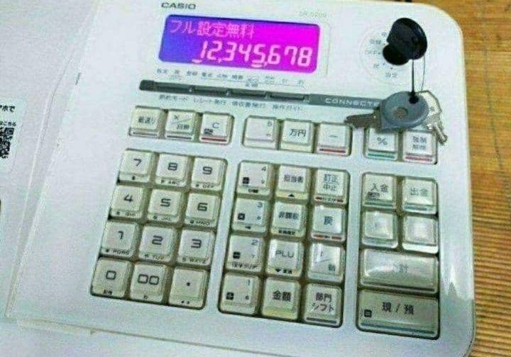 カシオレジスター　SR-S200　最新機種　スマホ設定売上管理　110166