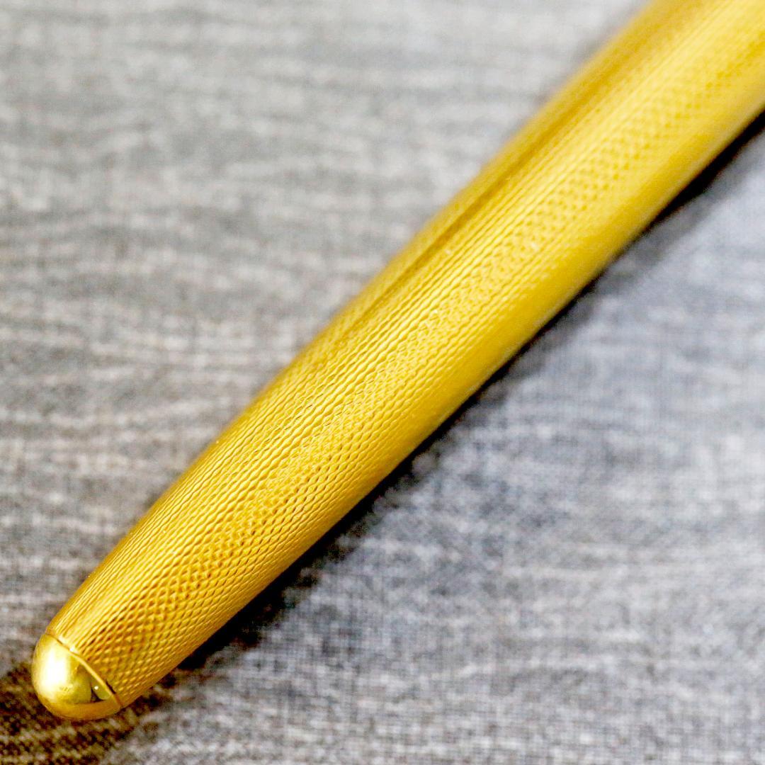 【送料込み】モンブラン 万年筆 １４４４ バーレイ ゴールド マイスター