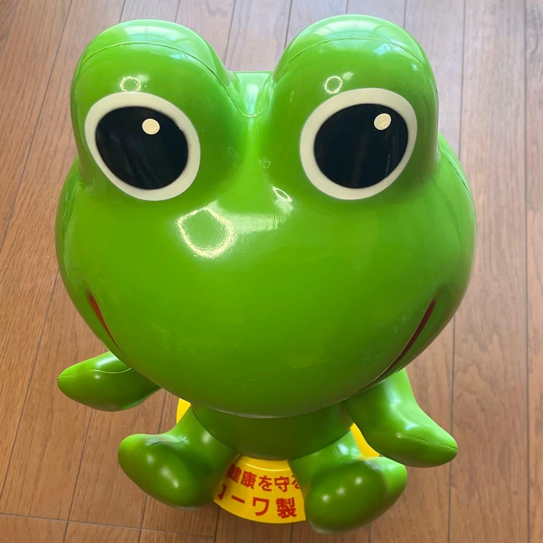 ケロちゃん　コルゲンコーワ　2代目　店頭　宣伝用　カエル　薬局　昭和　レトロ