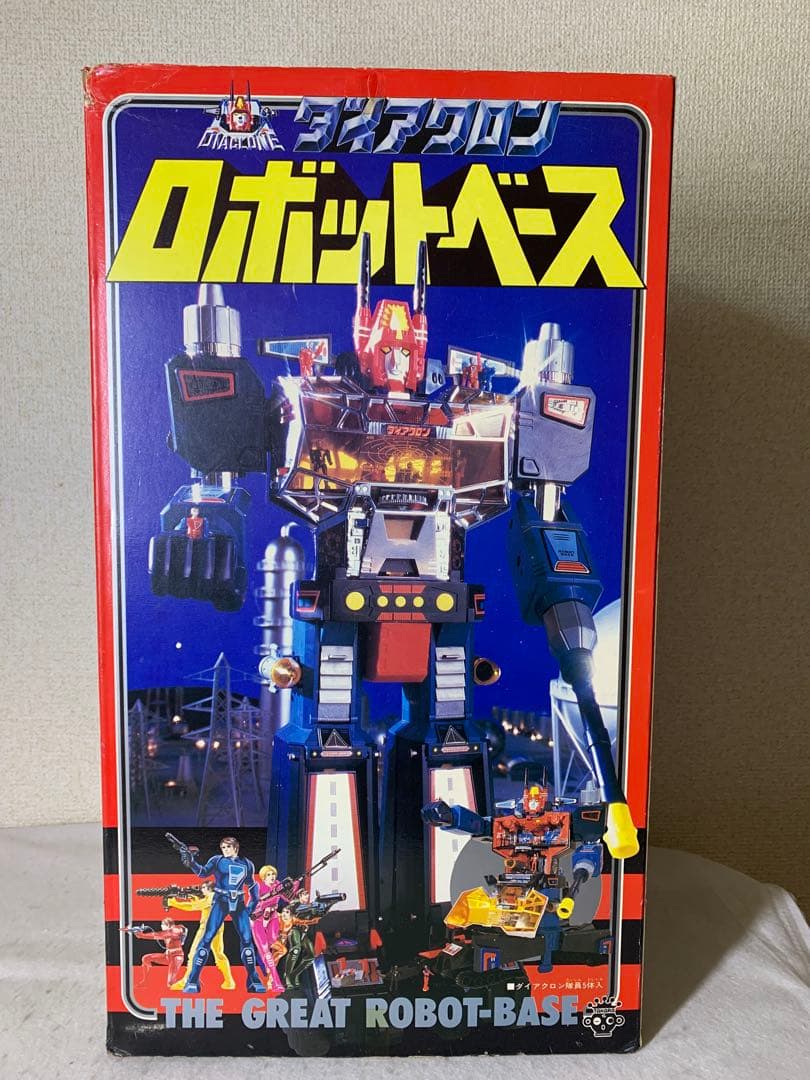 当時物 ダイアクロン　ロボットベース　タカラ　トランスフォーマー ミクロマン