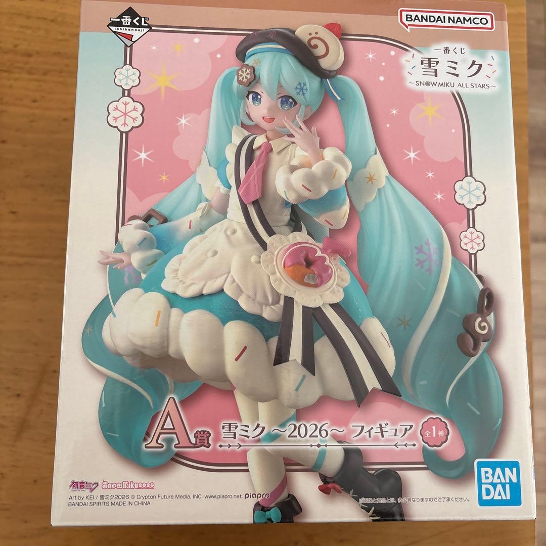 〚新品未開封〛⁡一番くじ 雪ミク A賞 2026
