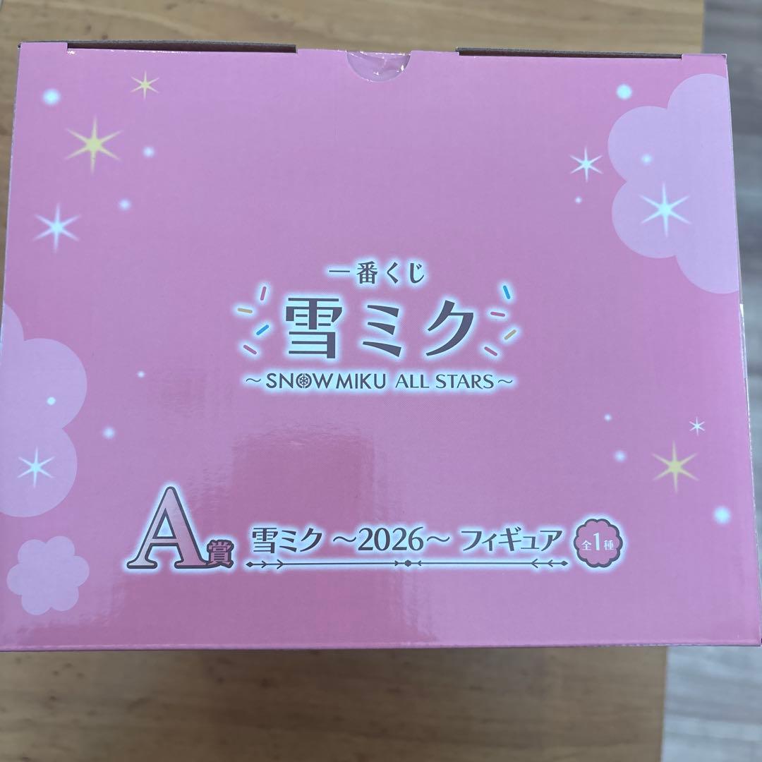〚新品未開封〛⁡一番くじ 雪ミク A賞 2026
