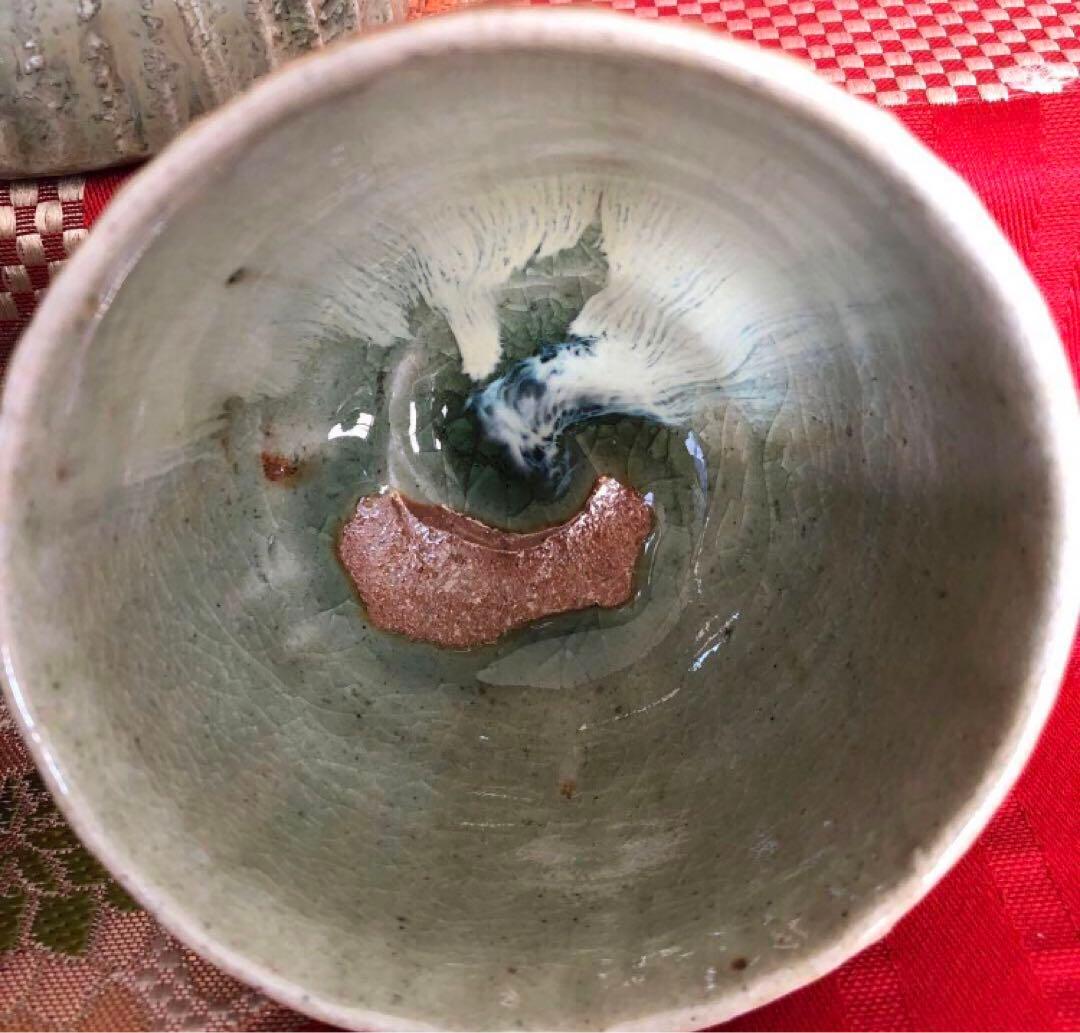 人気作家　丹波焼　西端正　灰釉　薪の穴窯　【ご本人確認済】