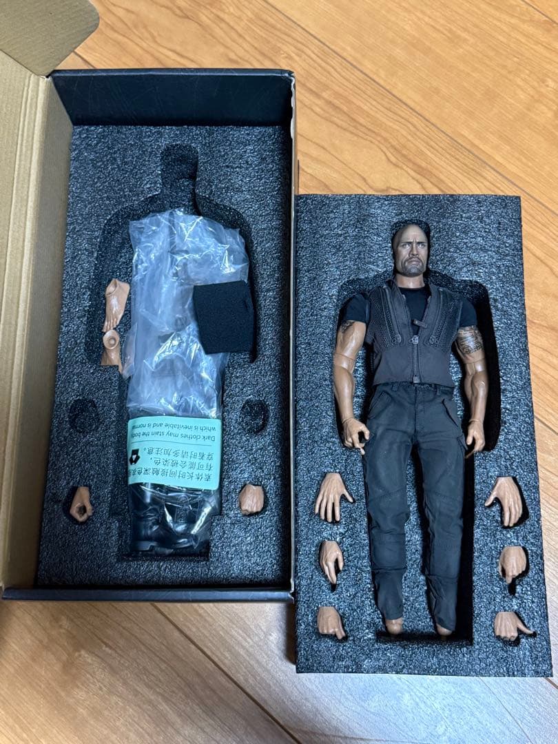 1/6 ドウェイン・ジョンソン 似 MR.STONE ホットトイズ 系