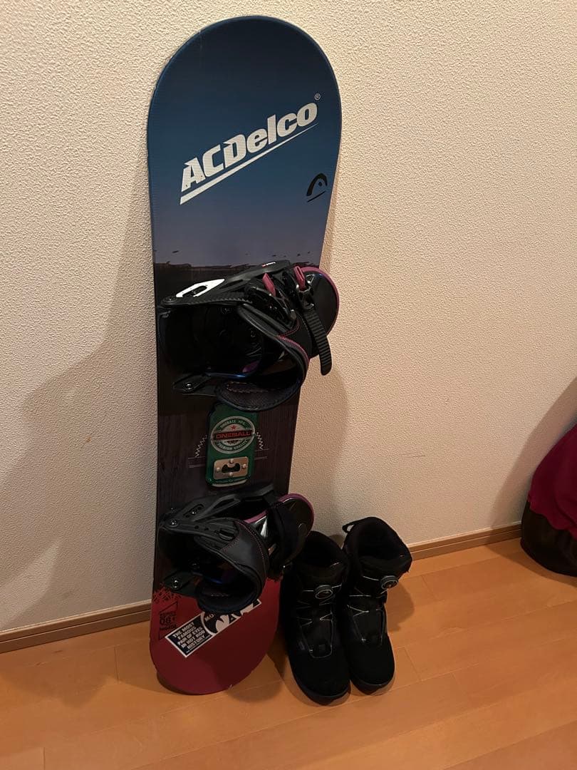 エコメルカリ便のみ。スノーボード　3点セット　キッズ