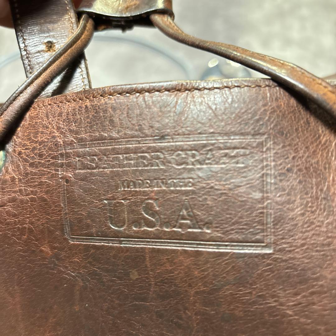 USA製 70s LEATHER CRAFT リュック ヴィンテージ レザー
