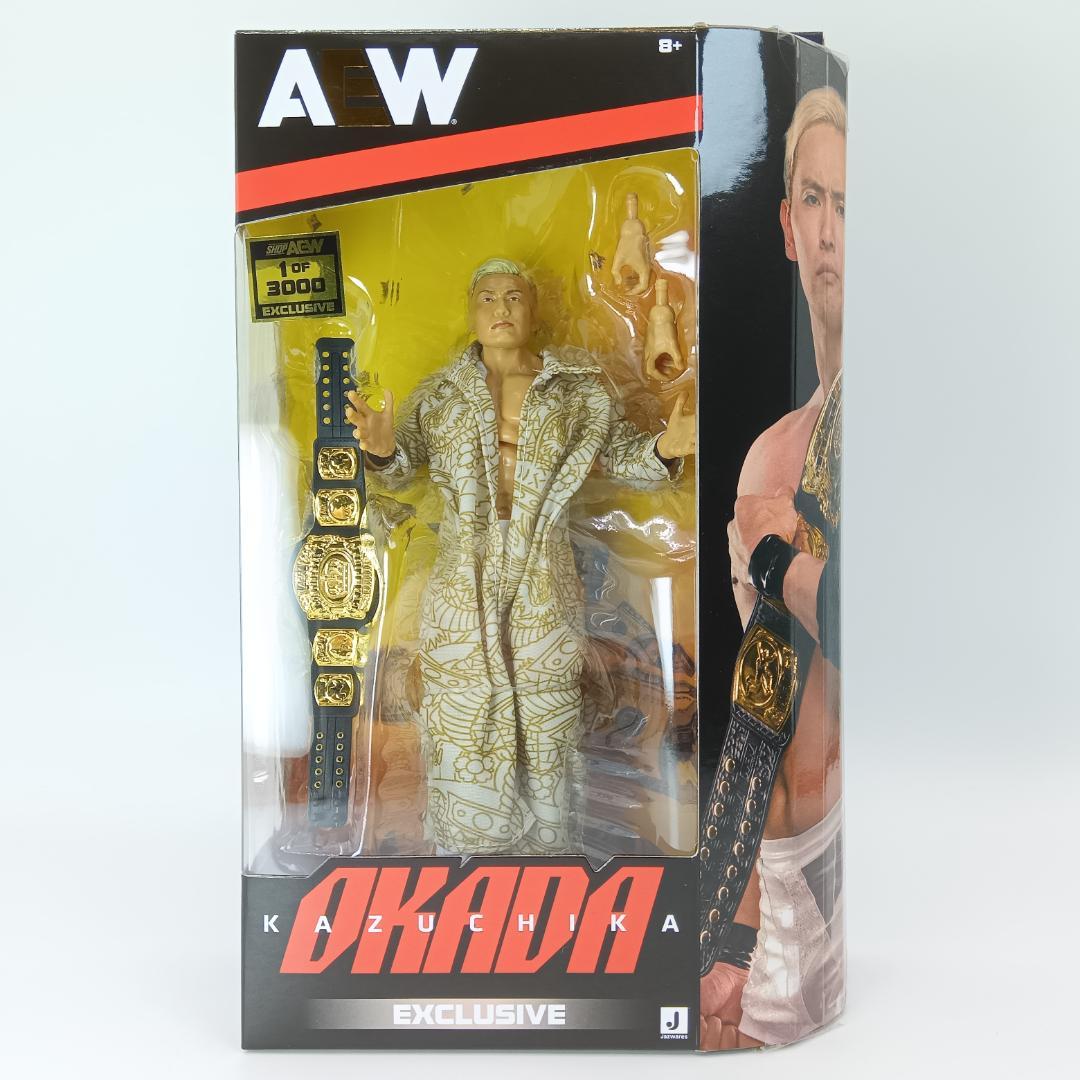 AEW オカダ・カズチカ フィギュア 3000体限定 プロレス