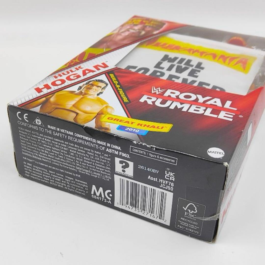 新品未開封　WWE ロイヤルランブル ハルク ホーガン アクションフィギュア