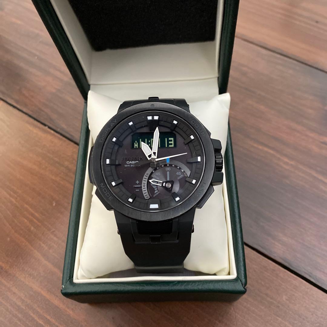 CASIO PRO TREK 腕時計(デジタル)説明書・箱付き