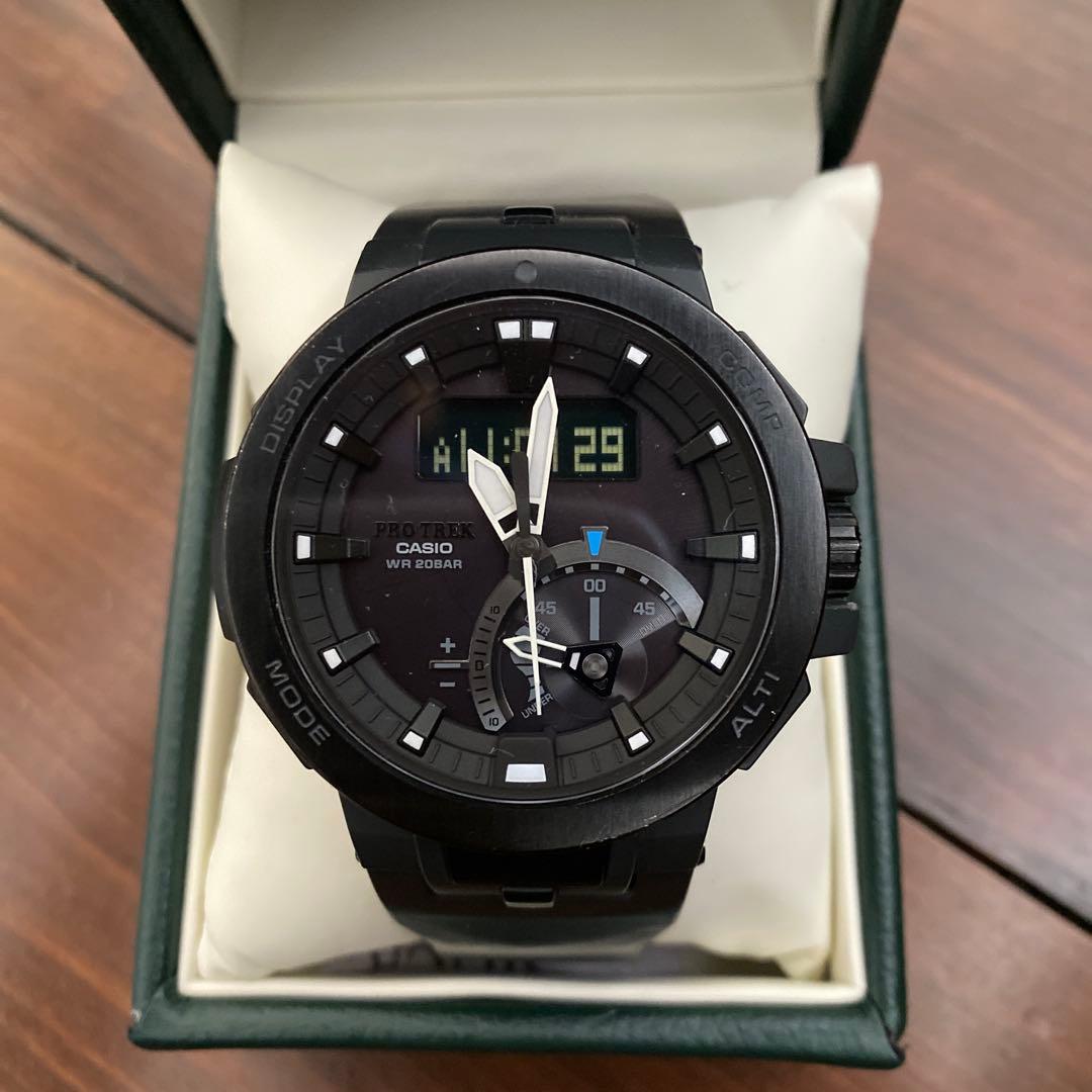 CASIO PRO TREK 腕時計(デジタル)説明書・箱付き