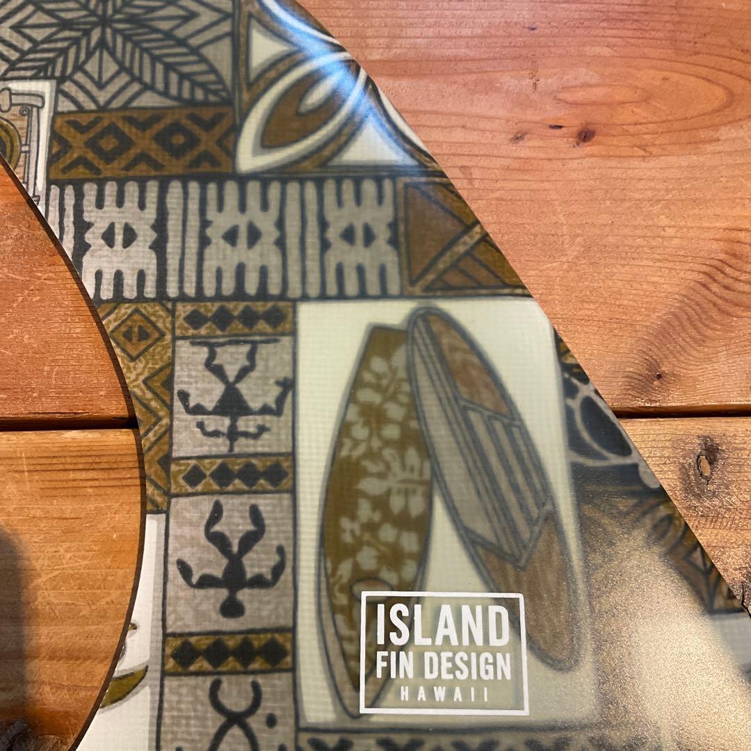 アイランドフィン　リワード　ロングボード用フィン　ファブリックフィン