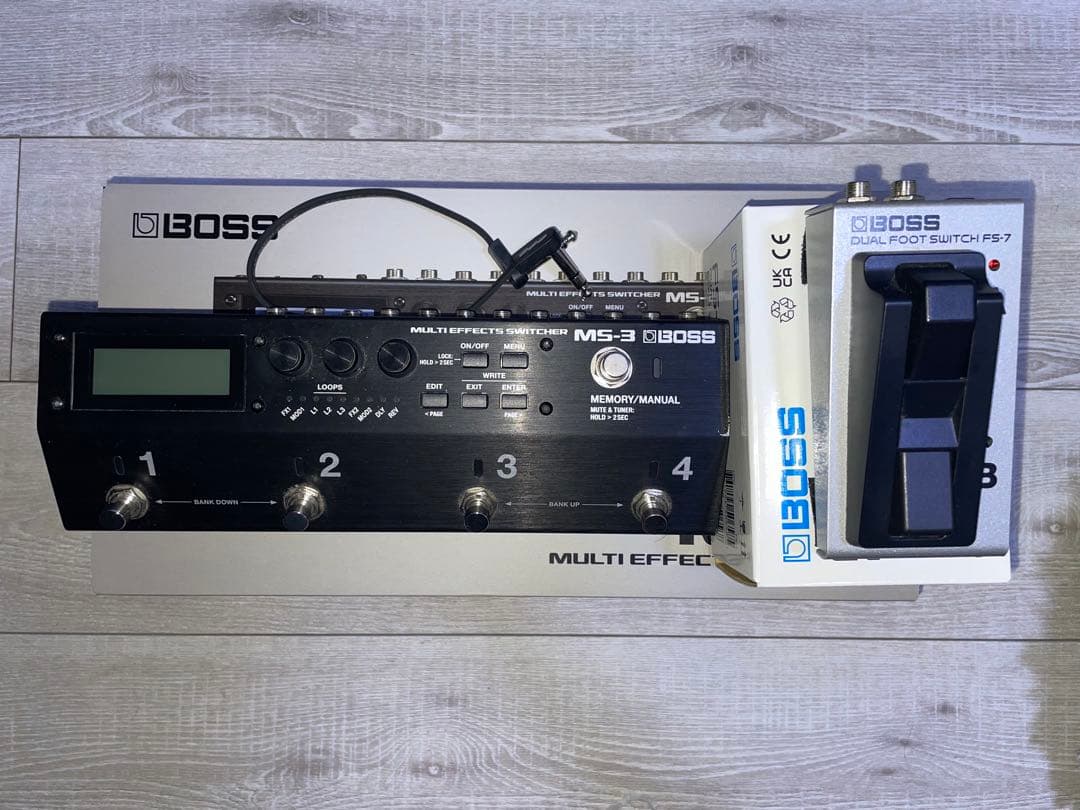 BOSS MS-3 FS-7 マルチエフェクター スイッチャー