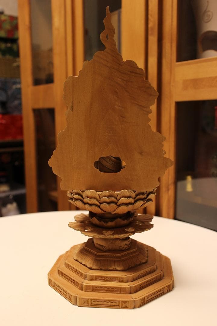 仏教美術　喜雲作　大日如来坐像33cm金彩時代木製仏像寺院漆芸骨董品古美術茶道具