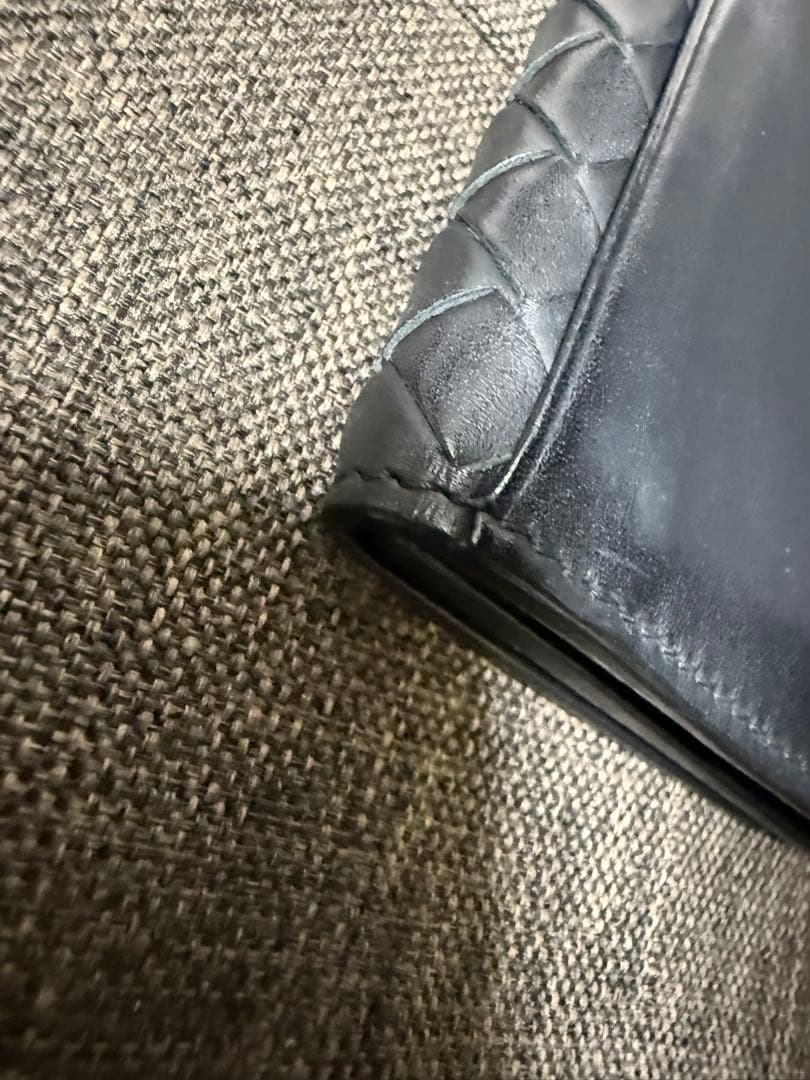 ボッテガヴェネタ　VINTAGE BOTTEGA 名刺入れ　黒　ブラック
