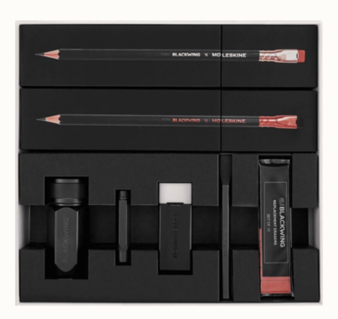 ブラックウイング×モレスキン グラファイトラバーズ セット