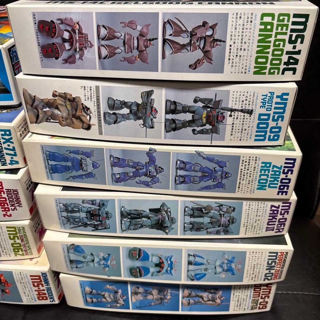 ガンプラセット 1/144 MSV 10点　旧キット+情景模型