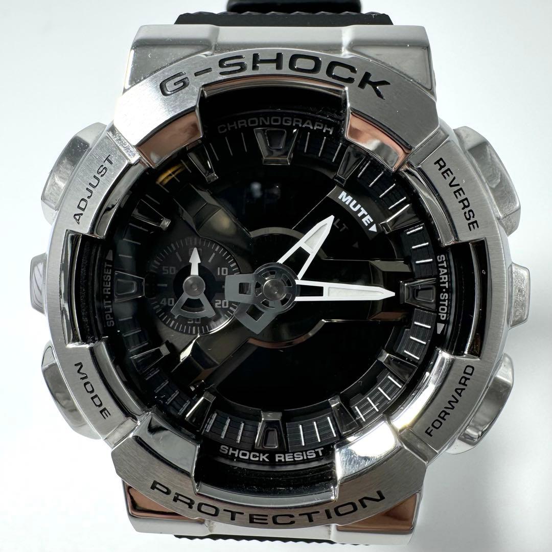 【稼動】CASIO G-SHOCK GM-110VB-1AJR メタル アナデジ
