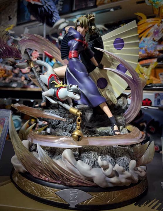 NARUTO ナルト 奈良テマリ 1/7 ガレージキット ガレキ スタチュー③