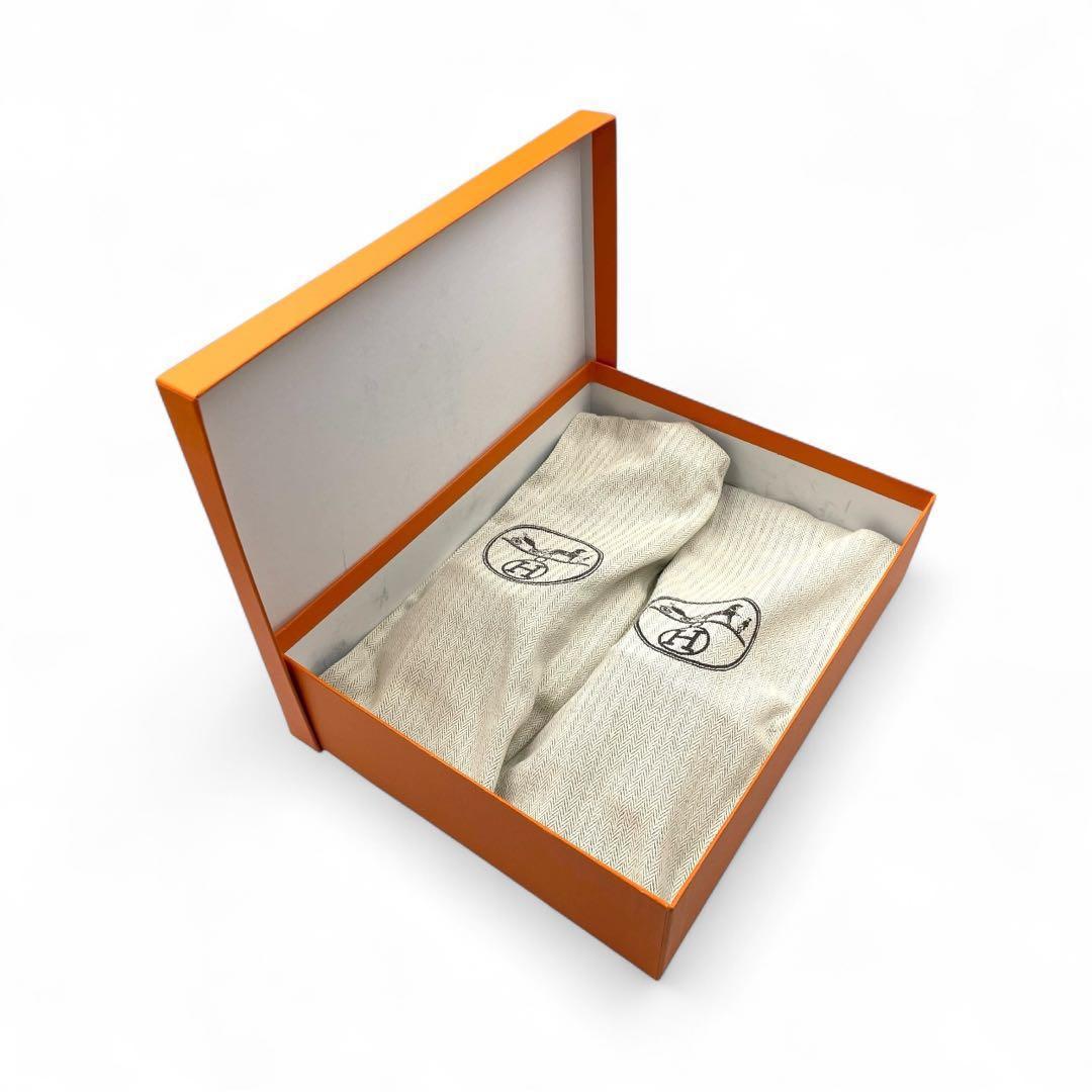 《未使用級》HERMES エルメス オラン サンダル デニム 36 1/2