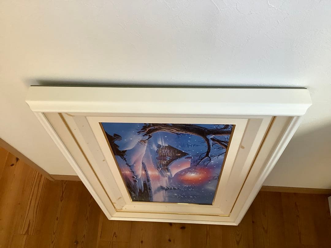 Evening Light Ⅱ 冬の風景 アート